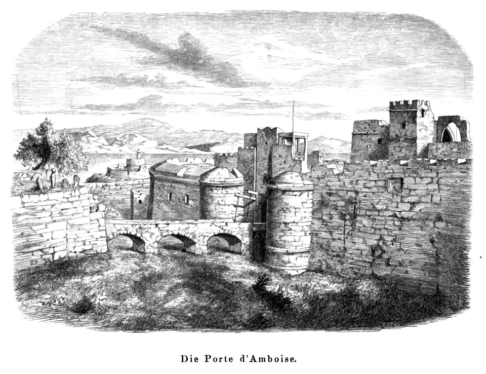 Berg Rhodus IIp45 - Die Porte d'Amboise