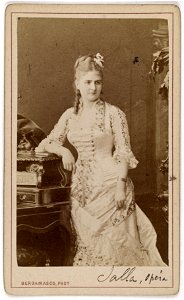 Bergamasco, Charles - Portrait de Salla Caroline, (Caroline Louise de Septavaux, dite), (actrice et chanteuse) 319258