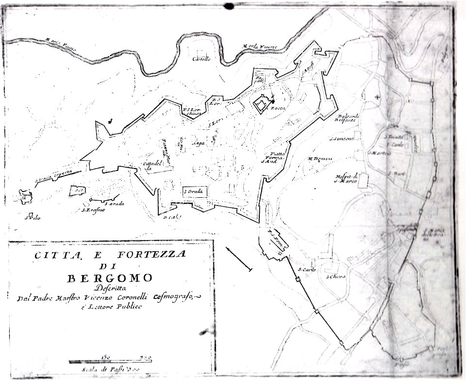 Bergamo 1696, Vincenzo Coronelli