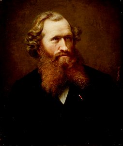 Knud Bergslien - Portrait of the Painter J.F. Eckersberg - NG.M.04143 - National Museum of Art, Architecture and Design