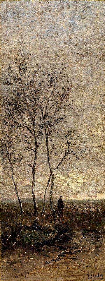 Berken by HW Mesdag