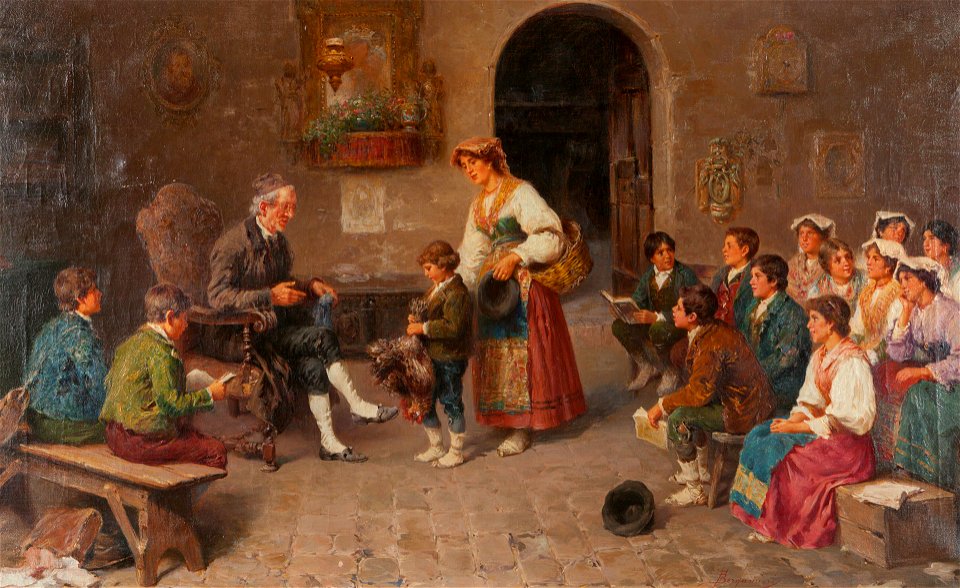 School Tuition by Francesco Bergamini