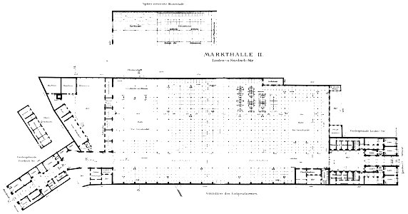 Berlin Grundriss Markthalle II