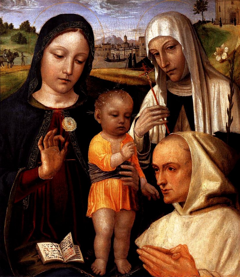 Bergognone, madonna del certosino