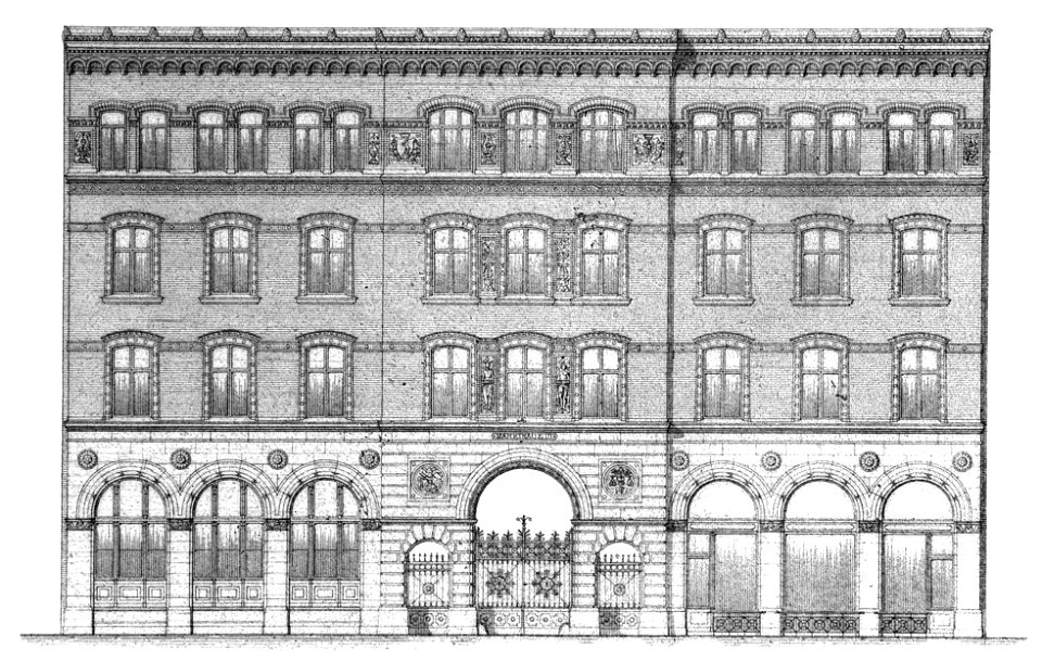 Berlin Markthalle III Front Zimmerstrasse