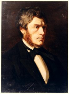 Knud Bergslien - Carl Frederik Diriks - Norsk portrettarkiv - Riksantikvaren - D000152