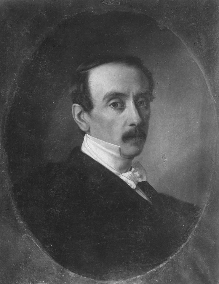 Berhard Vilhelm Wohlfarht, 1812-1863 (Gustav Curt Stever) - Nationalmuseum - 40172