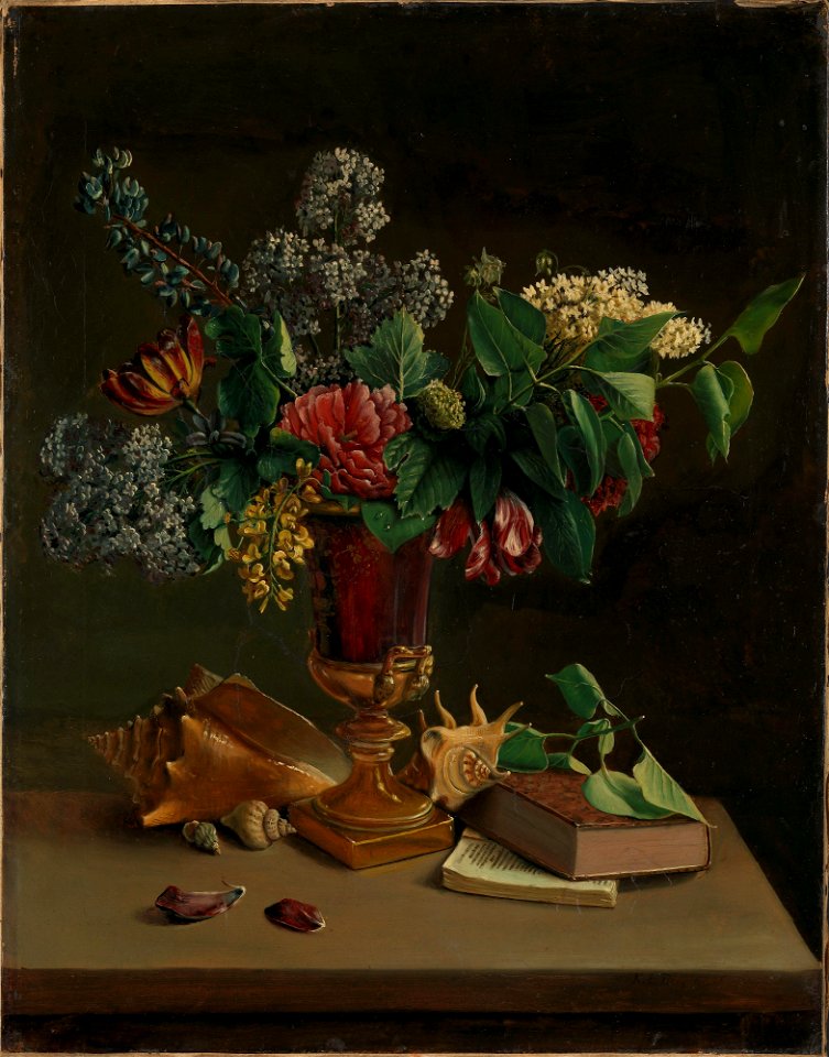Knud Bergslien - Still Life with Flowers - NG.M.01608 - National Museum of Art, Architecture and Design