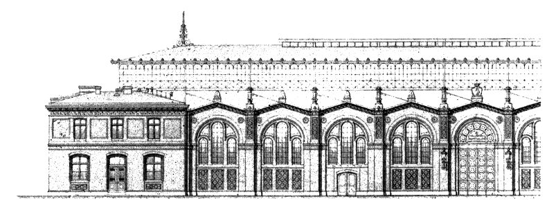 Berlin Markthalle X Fassade Bremerstrasse