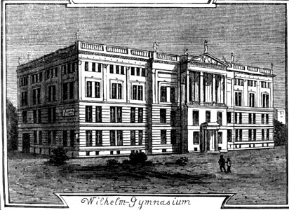 Berlin Wilhelm-Gymnasium 1866 (IZ 46-133)