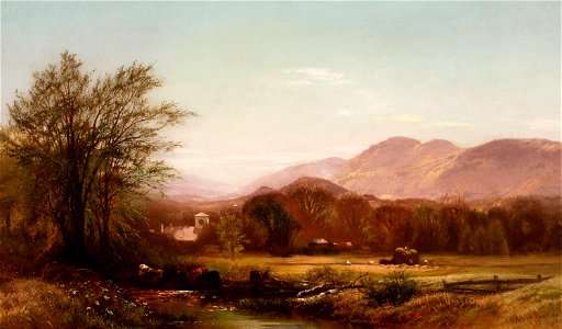 Berkshire Landscape01-Arthur Parton-1872
