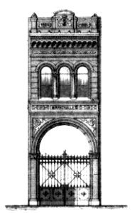 Berlin Markthalle III Portal Mauerstrasse