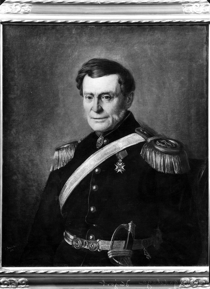 Knud Bergslien - Portrett av Jens Johan Hjort - Norsk portrettarkiv - Riksantikvaren - H000652