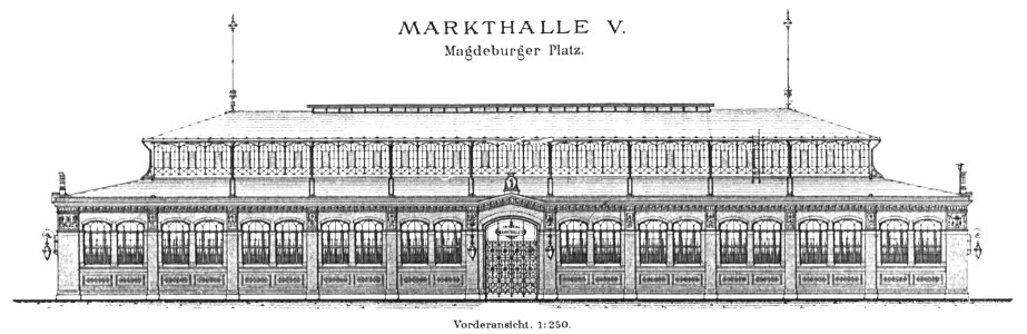 Berlin Markthalle V Seitenfassade