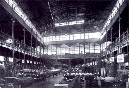 Berlin Centralmarkthalle Innenansicht