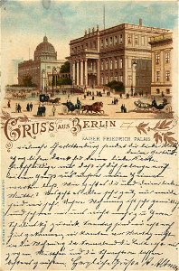 Berlin, Mitte, Berlin - Kaiser-Friedrich-Palais (Zeno Ansichtskarten)