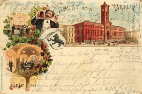 Berlin, Mitte, Berlin - Rathaus (Zeno Ansichtskarten)