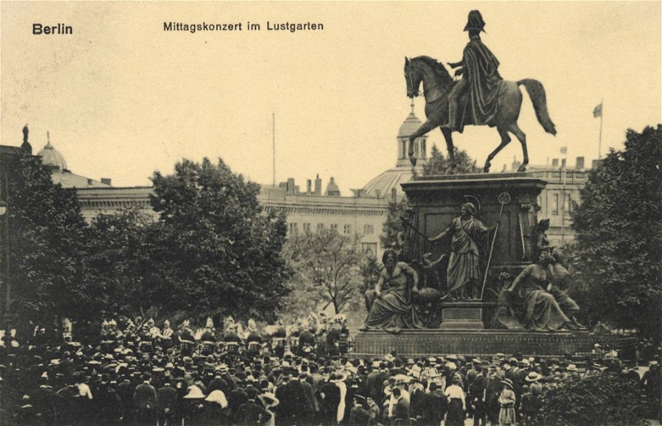 Berlin, Mitte, Berlin - Lustgarten, Mittagskonzert (Zeno Ansichtskarten)