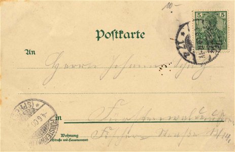 Berlin, Mitte, Berlin - Alt Berlin (back) (Zeno Ansichtskarten)
