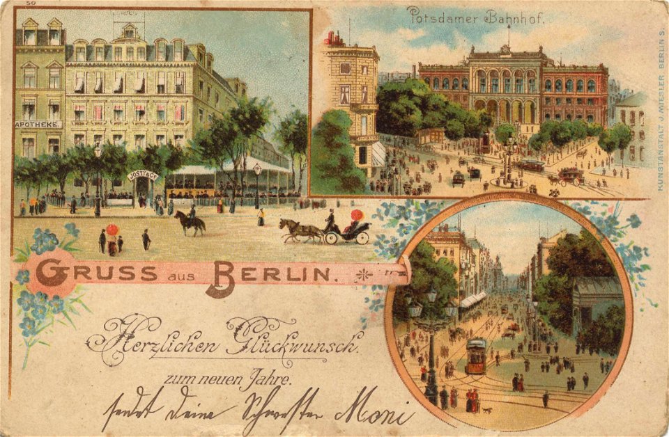 Berlin, Tiergarten, Berlin - Potsdamer Bahnhof (2) (Zeno Ansichtskarten)