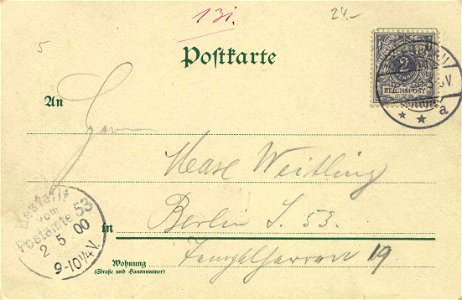 Berlin, Charlottenburg, Berlin - Wrangelbrunnen und Siegerallee; Kaiser-Wilhelm-Gedächtniskirche (back) (Zeno Ansichtskarten)