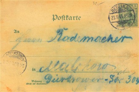 Berlin, Kreuzberg, Berlin - Hallesches Tor; Belle-Alliance-Platz (back) (Zeno Ansichtskarten)