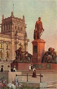 Berlin, Tiergarten, Berlin - Bismarckdenkmal (2) (Zeno Ansichtskarten)