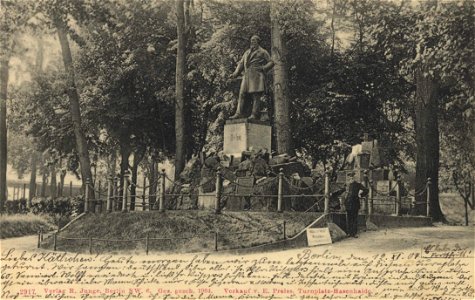 Berlin, Kreuzberg, Jahndenkmal, 1904