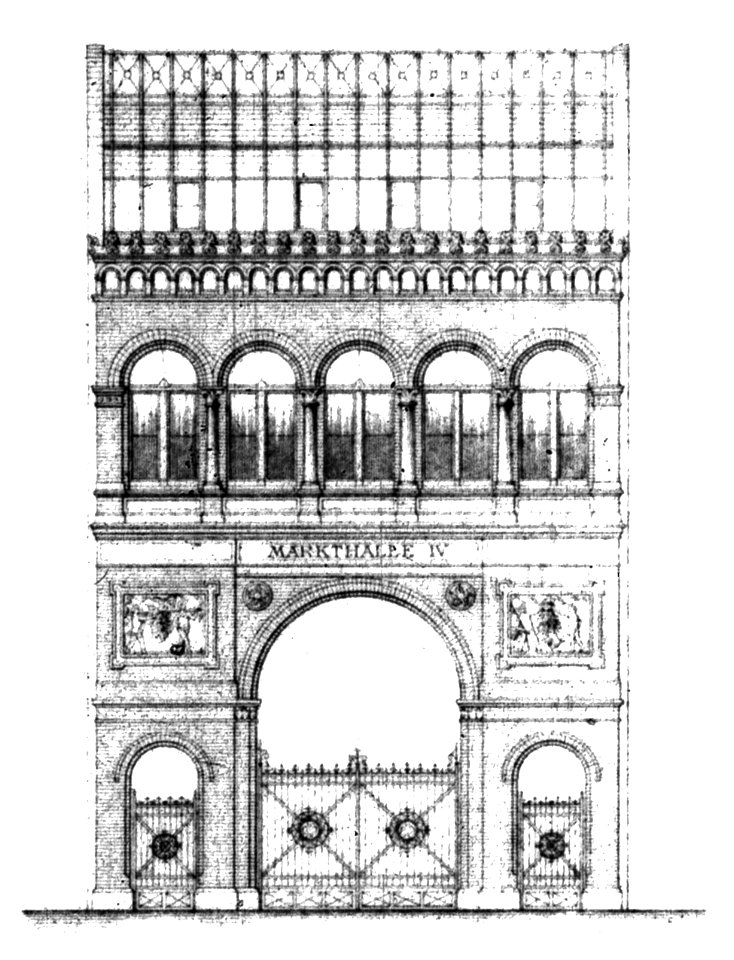 Berlin Markthalle IV Fassade Reichstagsufer