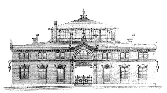 Berlin Markthalle XI Fassade Marheineke Platz