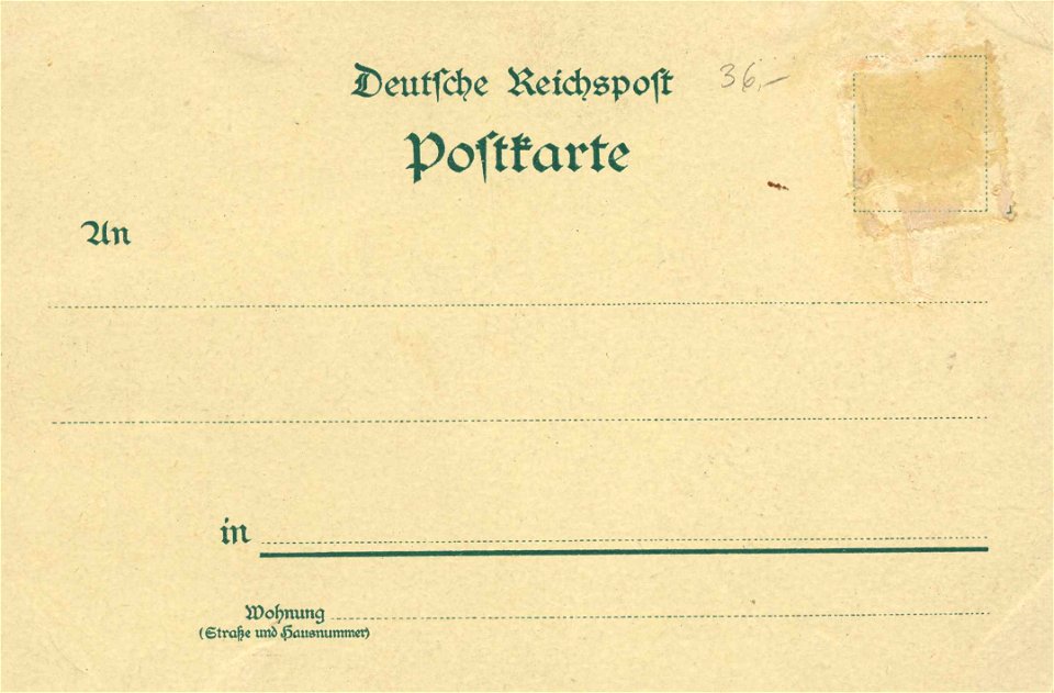 Berlin, Mitte, Berlin - Kgl. Friedrich-Wilhelms-Gymnasium (back) (Zeno Ansichtskarten)