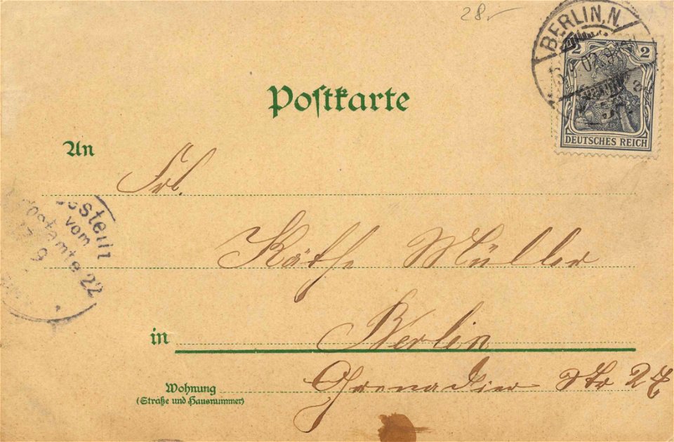Berlin, Mitte, Berlin - Kgl. Schloss; Neuer Dom; Denkmal des Großen Kurfürsten (back) (Zeno Ansichtskarten)