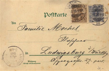 Berlin, Mitte, Berlin - Kronprinzliches Palais; Humboldtdenkmal (back) (Zeno Ansichtskarten)