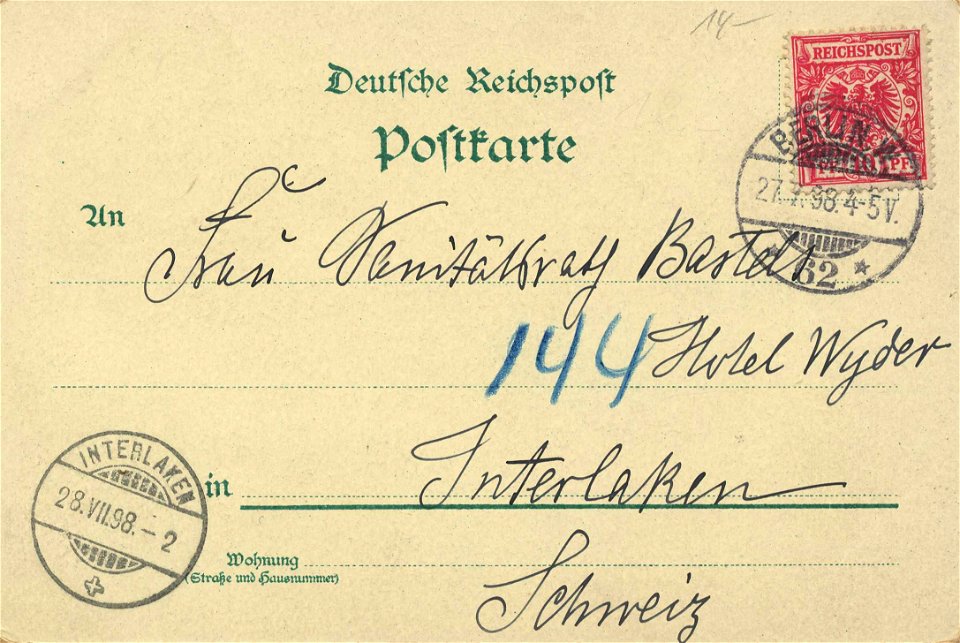 Berlin, Mitte, Berlin - Museum und Schlossbrücke; Friedrichsbrücke und Nationalgalerie; Denkmal Friedrich Wilhelm III. (back) (Zeno Ansichtskarten)