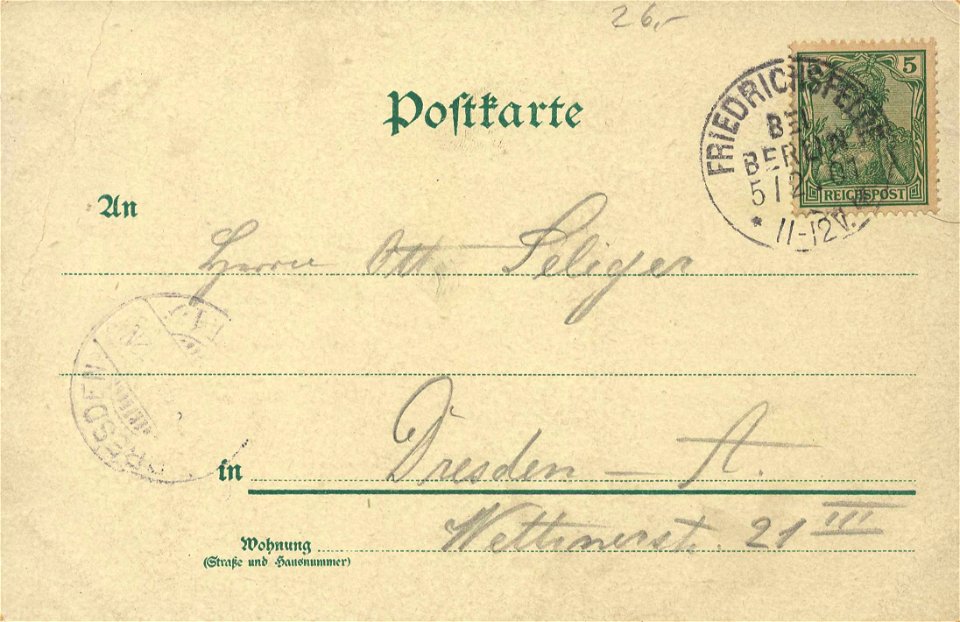 Berlin, Mitte, Berlin - Nationaldenkmal Kaiser Wilhelm I. (13) (back) (Zeno Ansichtskarten)