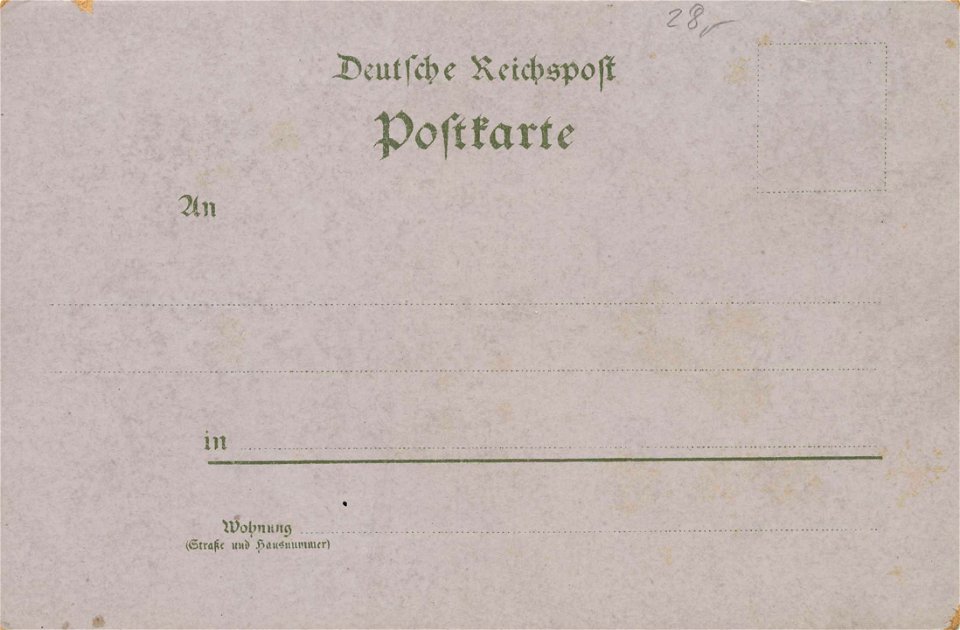 Berlin, Charlottenburg, Berlin - Polytechnikum (back) (Zeno Ansichtskarten)