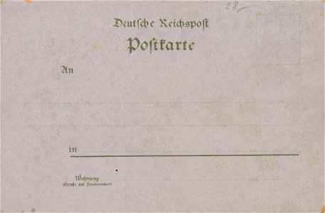 Berlin, Charlottenburg, Berlin - Polytechnikum (back) (Zeno Ansichtskarten)