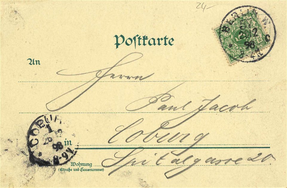 Berlin, Mitte, Berlin - Unter den Linden (8) (back) (Zeno Ansichtskarten)