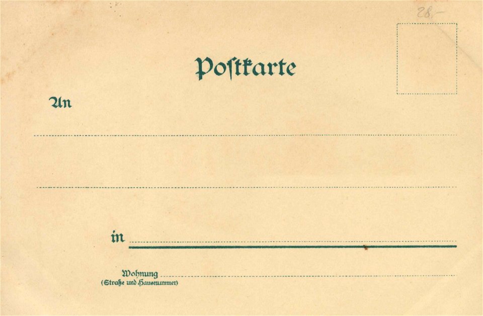 Berlin, Kreuzberg, Berlin - Museum für Völkerkunde (back) (Zeno Ansichtskarten)