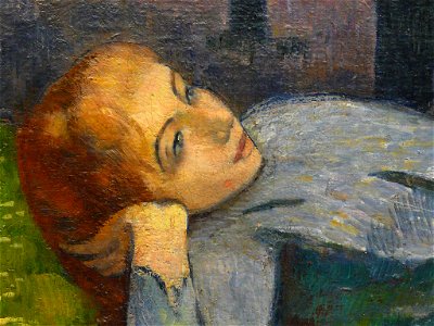 BERNARD Emile,1888 - Madeleine au Bois d'Amour - Detail 04
