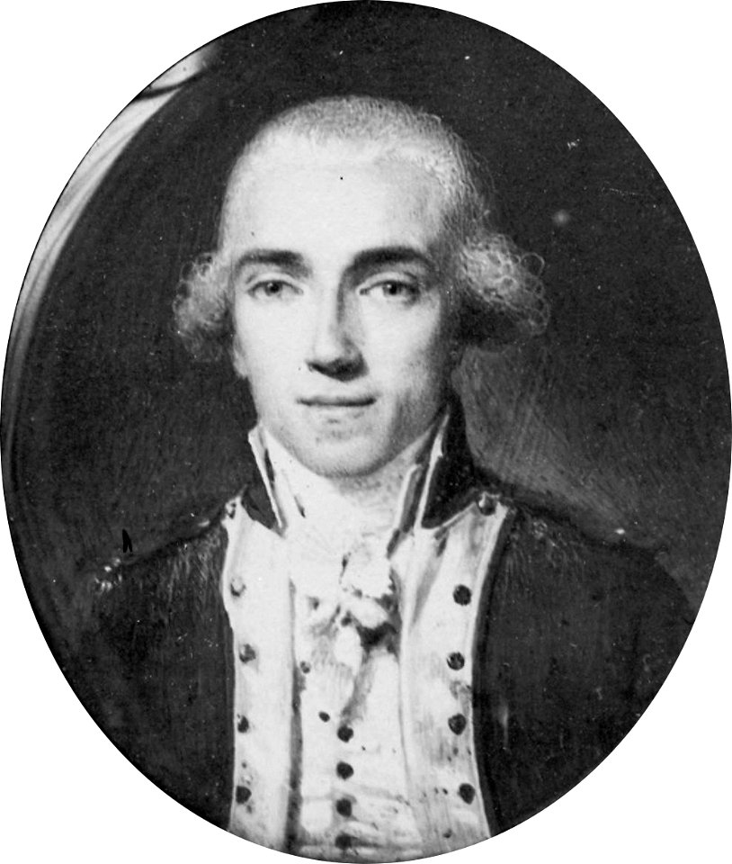 Bernard Sarrette portrait miniature by Isabey - Gallica