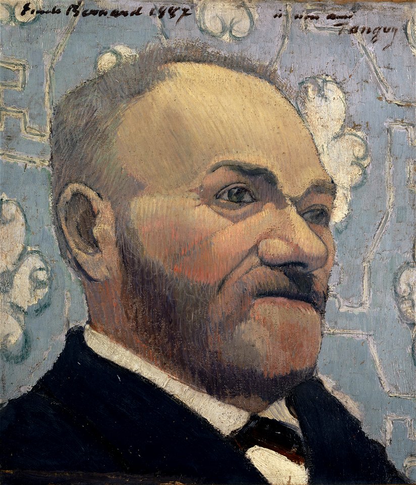 Bernard - Portrait du Père Tanguy, 1887