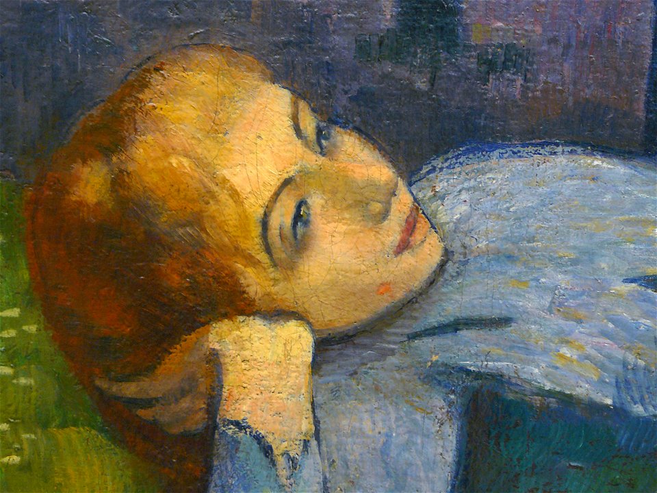 BERNARD Emile,1888 - Madeleine au Bois d'Amour - Detail 05