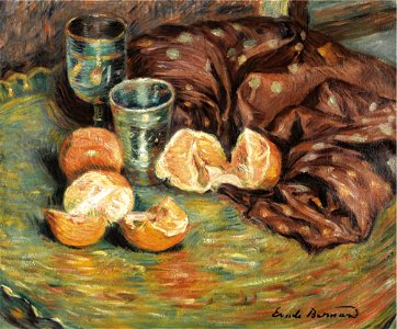 Émile Bernard - Nature morte aux oranges