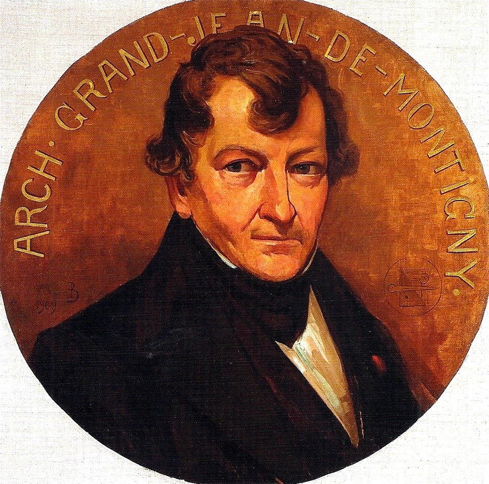 Henrique Bernardelli - Retrato do Arquiteto Grandjean de Montigny