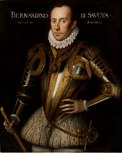 Bernardino II di Savoia Racconigi. Free illustration for personal and commercial use.