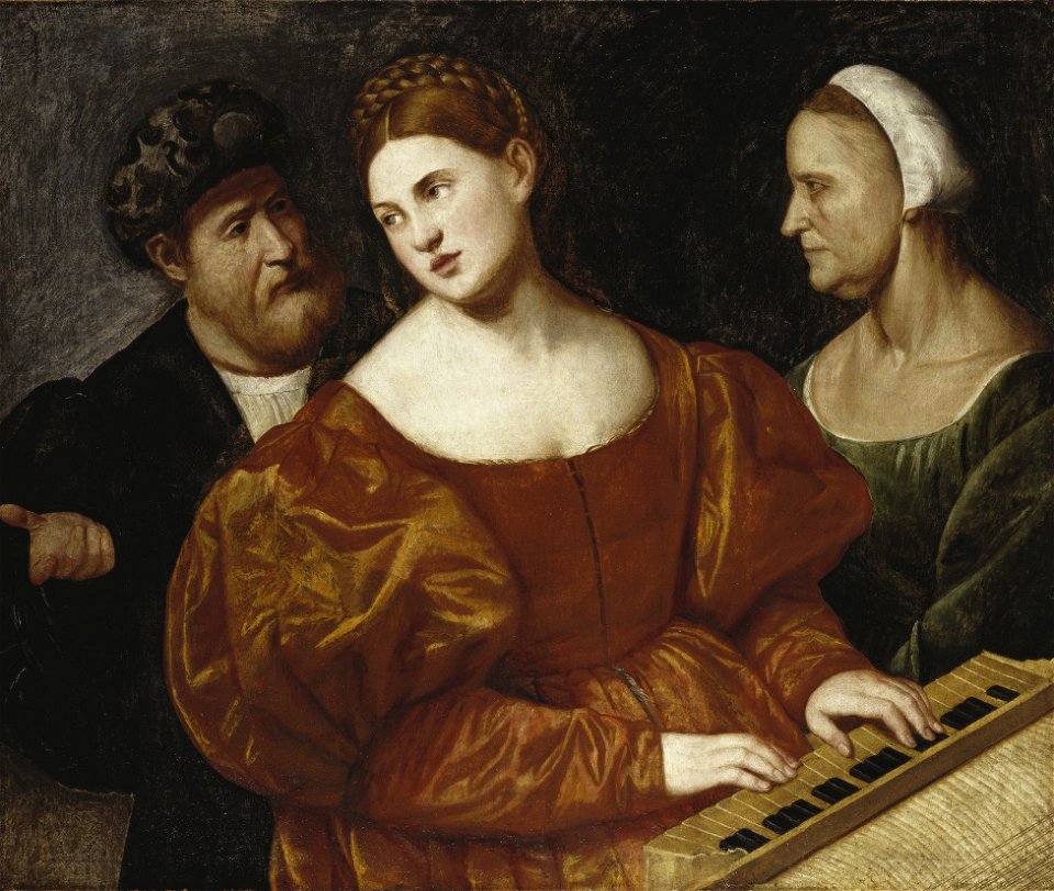Bernardino Licinio (c. 1489-1565) - A Concert - RCIN 400008 - Royal Collection