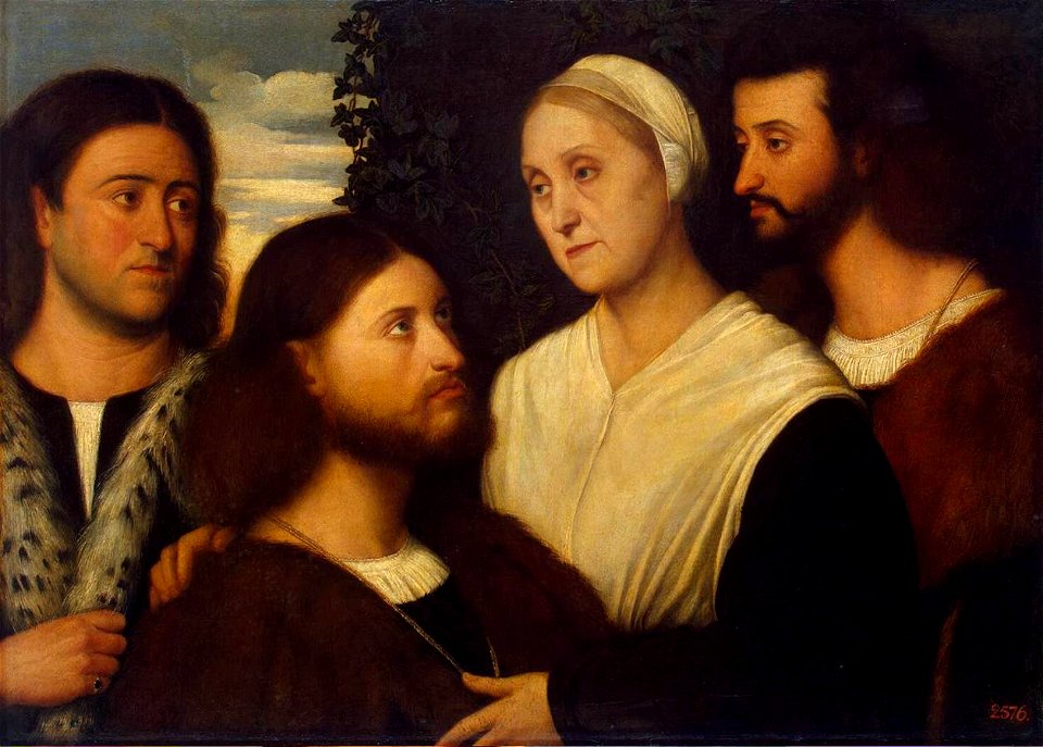 Bernardino Licinio - Family Portrait - WGA12983
