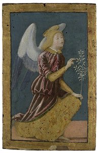 Bernardino Fungai - Annuncitory Angel - 1943.257.a - Yale University Art Gallery
