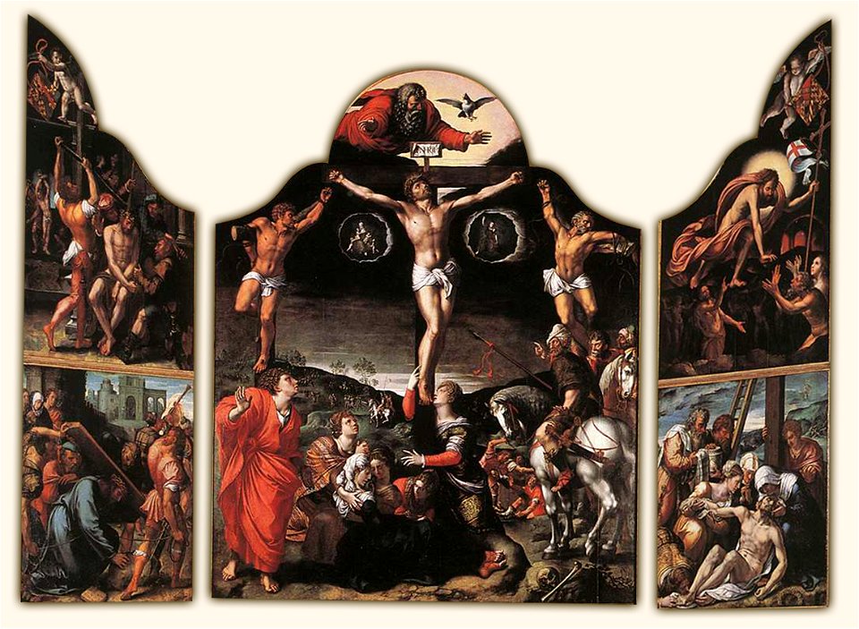 Bernard van Orley - Altarpiece of Calvary - WGA16681